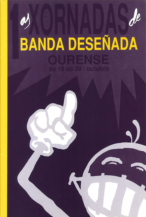 Portada de 1989 1s Xornadas de Banda Deseada de Ourense