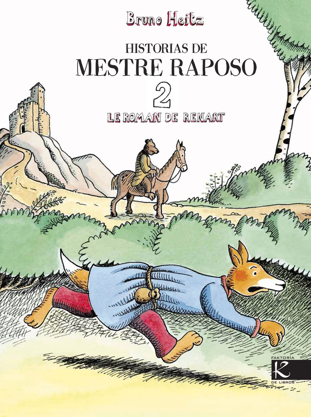 Portada de <cite>Historias de Mestre Raposo</cite> 2