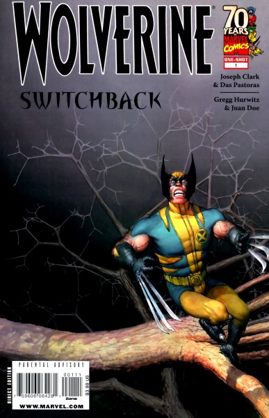 Portada de Wolverine: Switchback