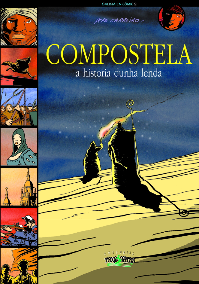 Portada de Compostela, historia dunha lenda