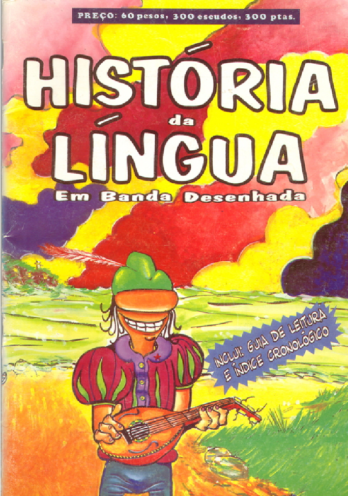 Portada de Histria da lngua em BD