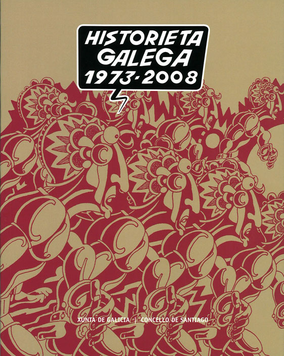 Portada de Historieta Galega. 1973-2008