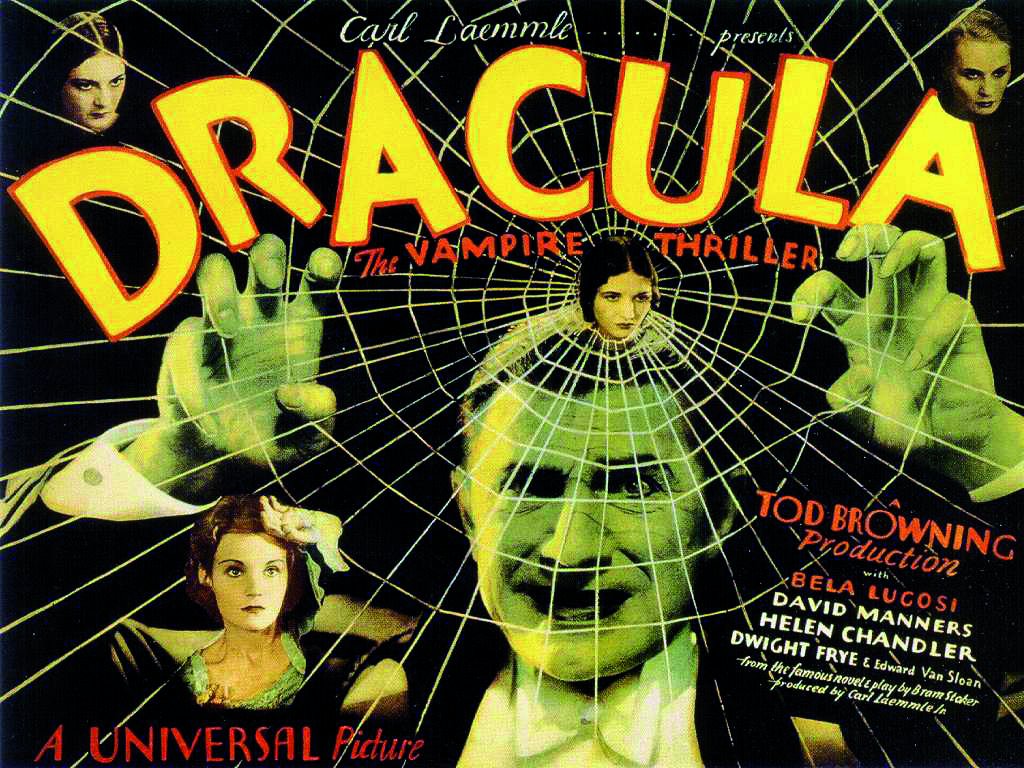 Cartel orixinal do <i>Drácula</i> de Bela Lugosi
