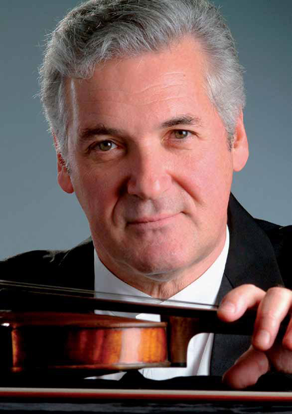 O violinista Pinchas Zukerman 