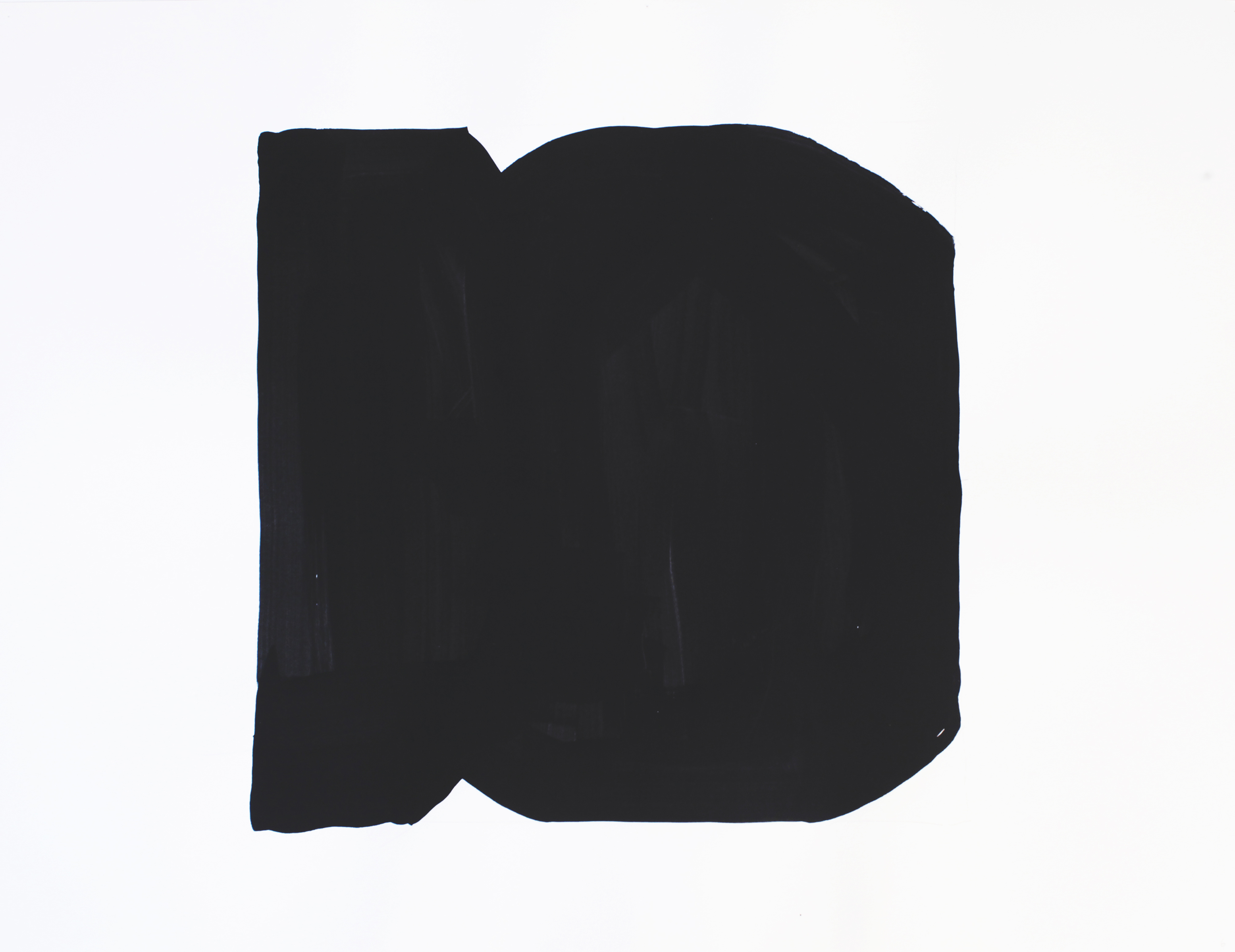 Black Drawings, 1986-1987. Tinta sobre papel