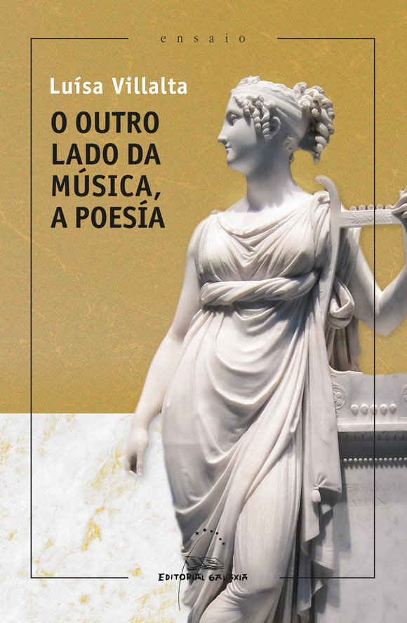 Capa do ensaio de Luísa Villalta reeditado por Editorial Galaxia