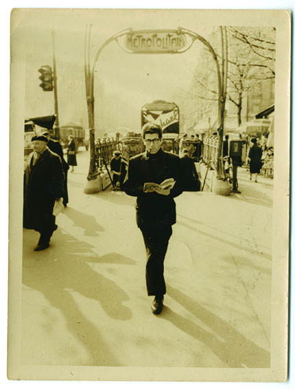 Carlos López García-Picos en París, 1964. Fonte: Arquivo persoal de Teresa López