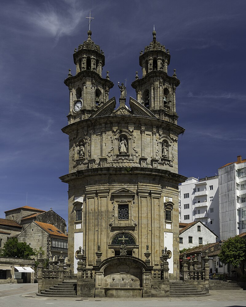 Santuario da Peregrina. Fonte: Wikimedia Commons