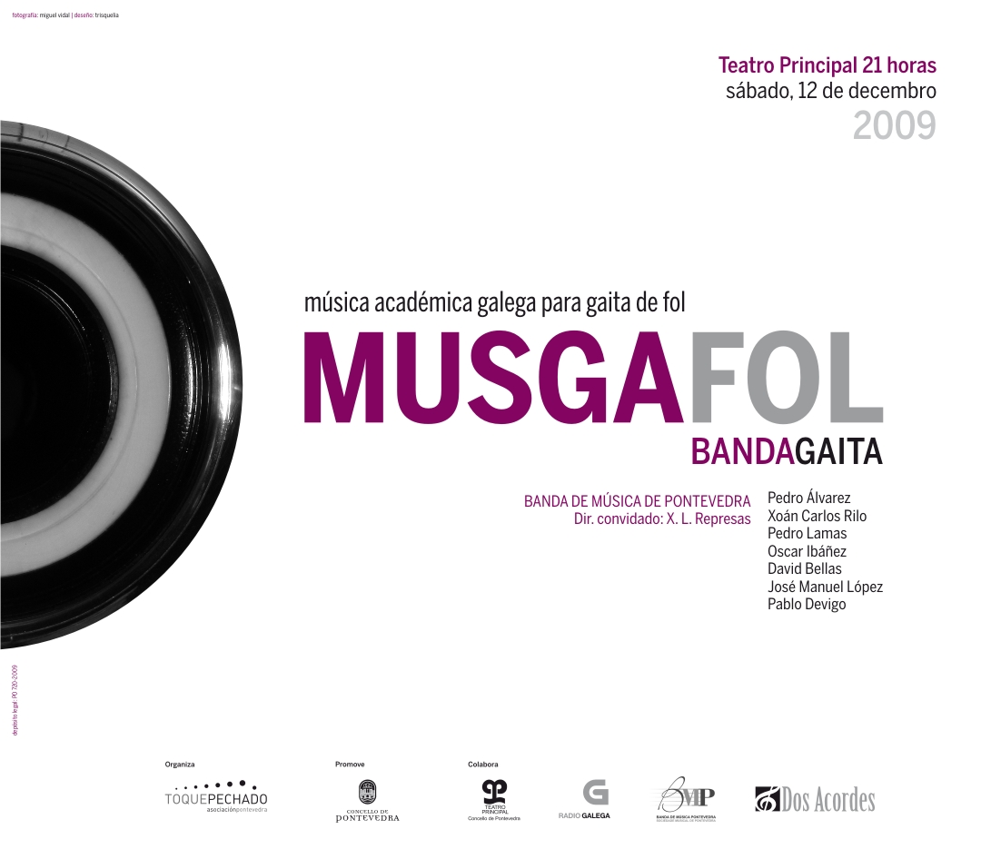 Cartel de Musgafol 2009