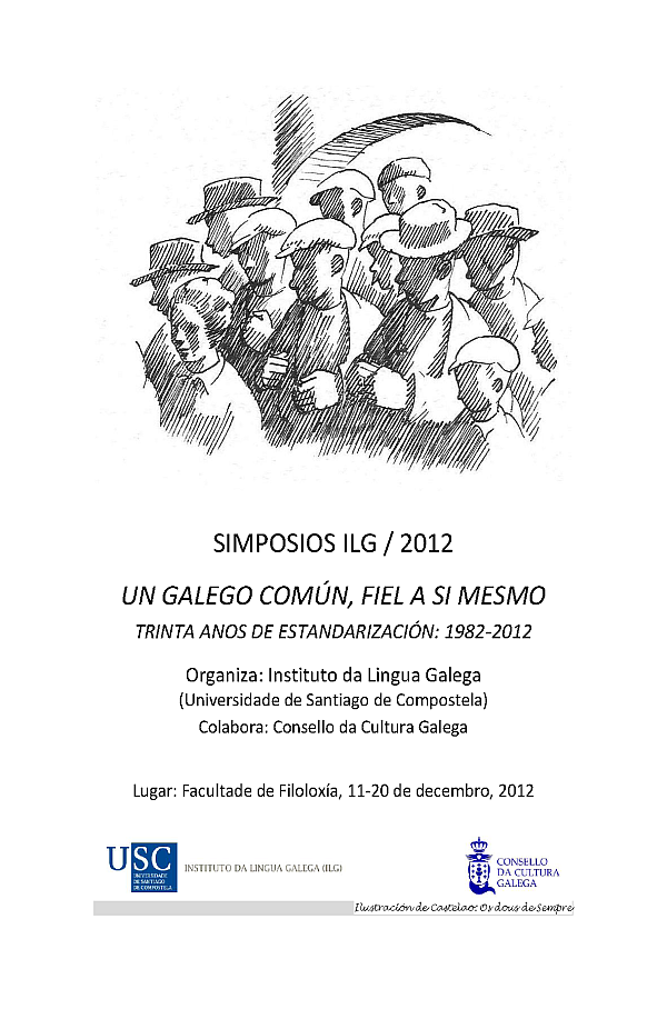 Cartel do simposio 2012 do ILG