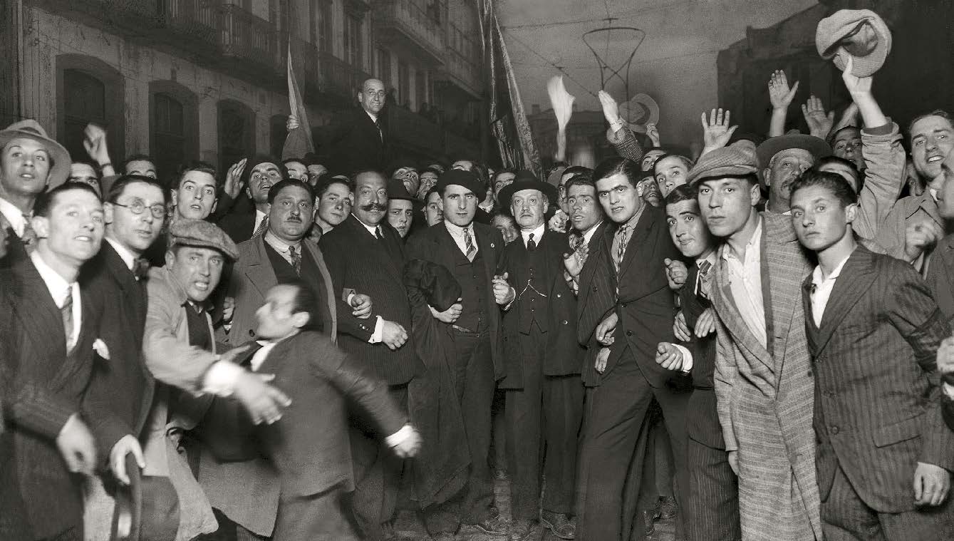 Chegada de Casares Quiroga á cidade da Coruña (marzo, 1931) Arquivo Cancelo