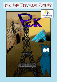 Capa de <i>Pek, the traveller flea</i> 3