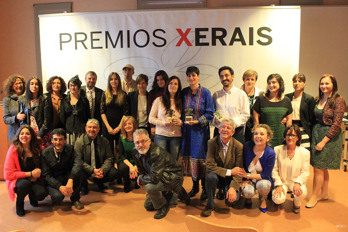 Gañadores, membros do xurado e editores dos Premios Xerais