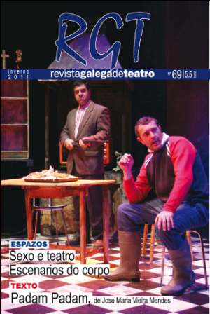 Capa da <i>Revista Galega de Teatro</i> 69