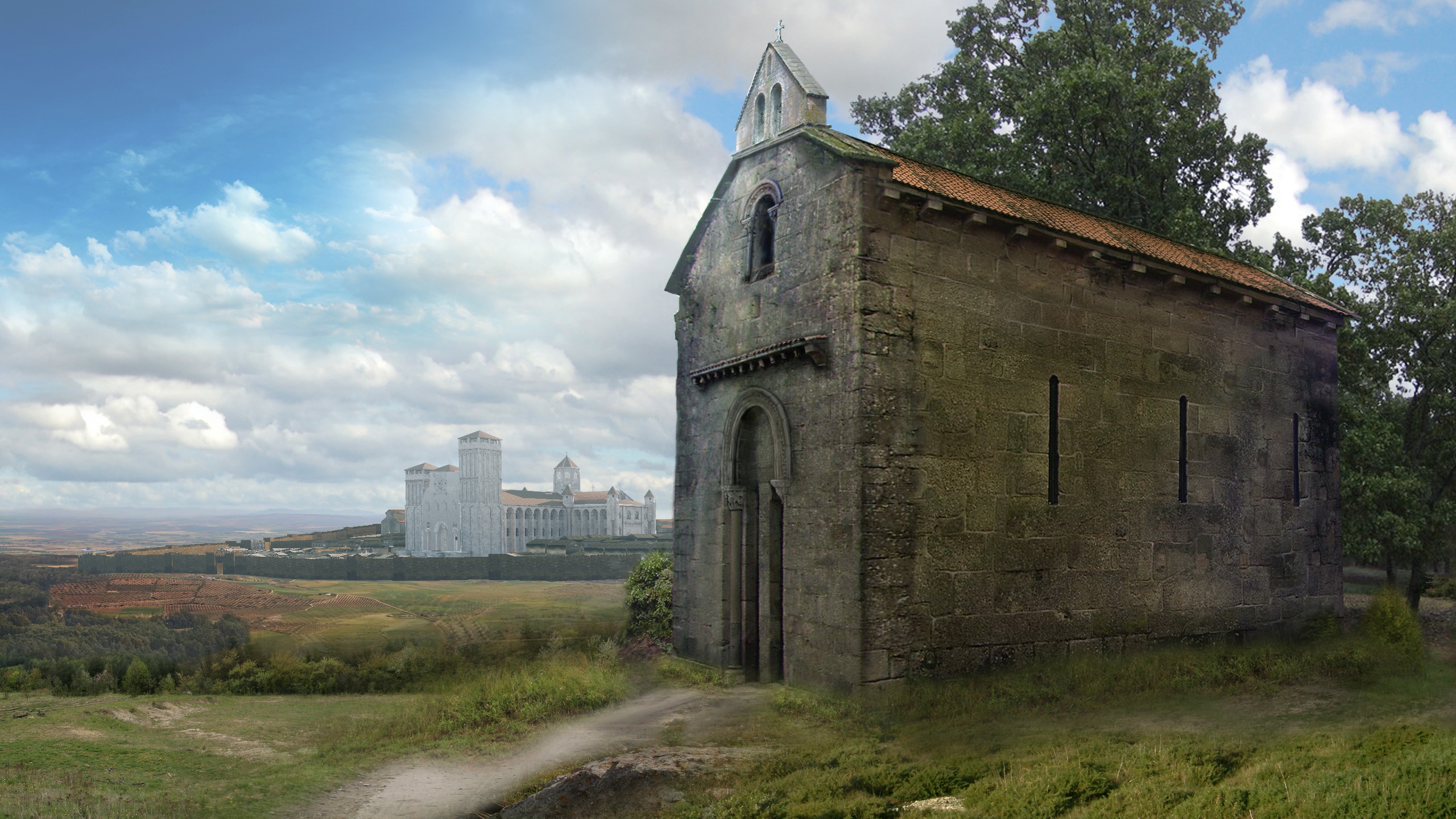 Igrexa de Santa Susana (reconstrución hipotética)