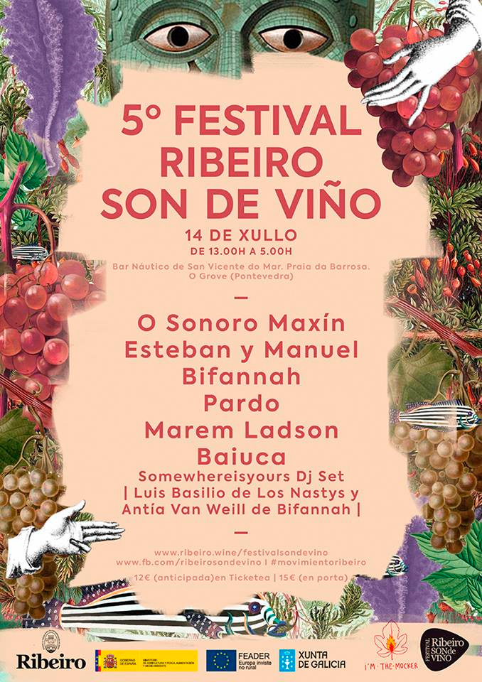 Cartel do Festival Ribeiro Son do Viño