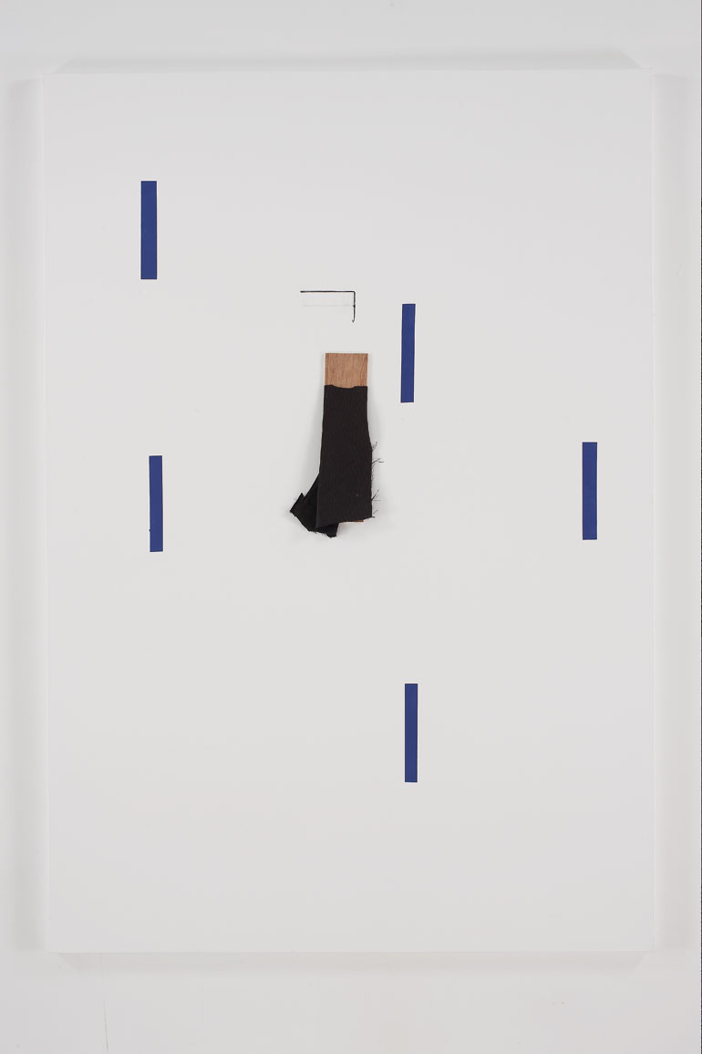 Richard Aldrich: Five Bars, Revealing Pant, Charcoal Angle, 2009 