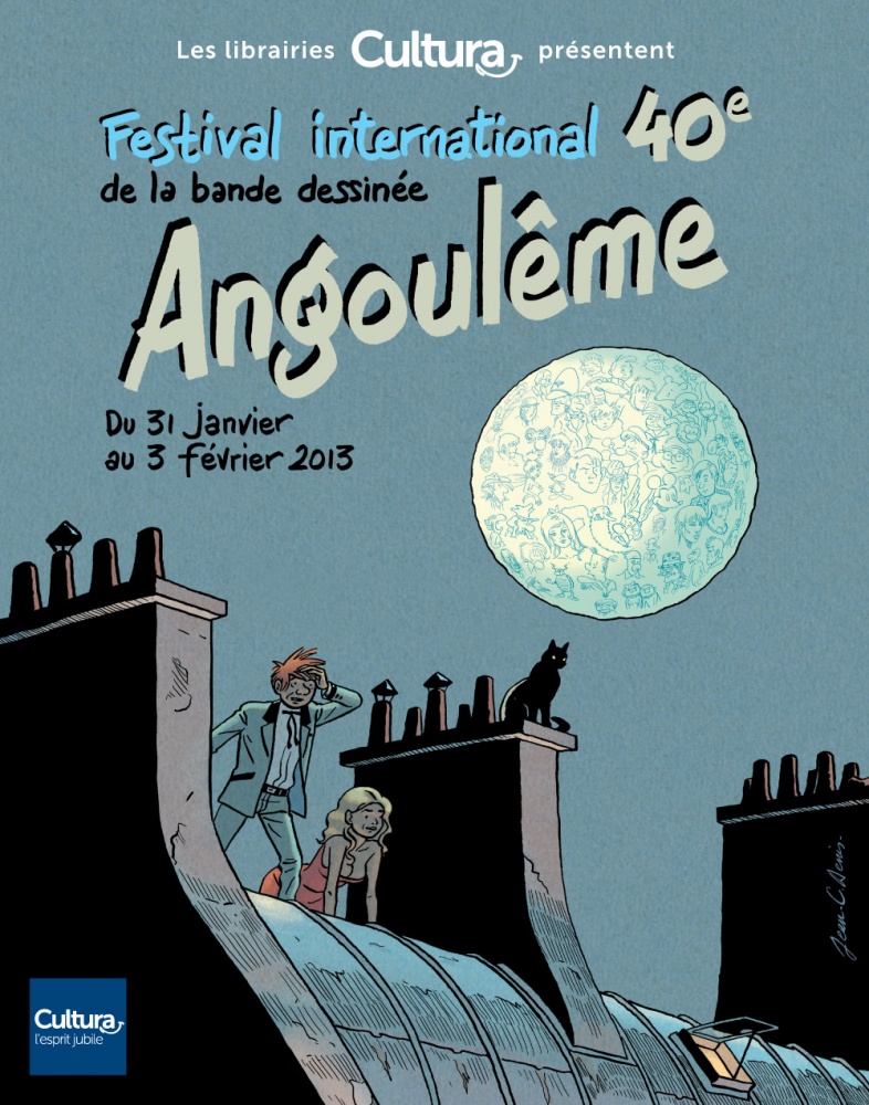 Cartel do 40 festival de Angoulême