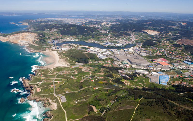 Vista aérea de Arteixo en Turismoindustrial.es