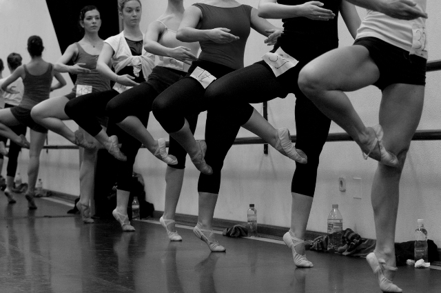 Audicións de Etheria (Centro Coreográfico Galego, 2010). Foto: Begoña Bah