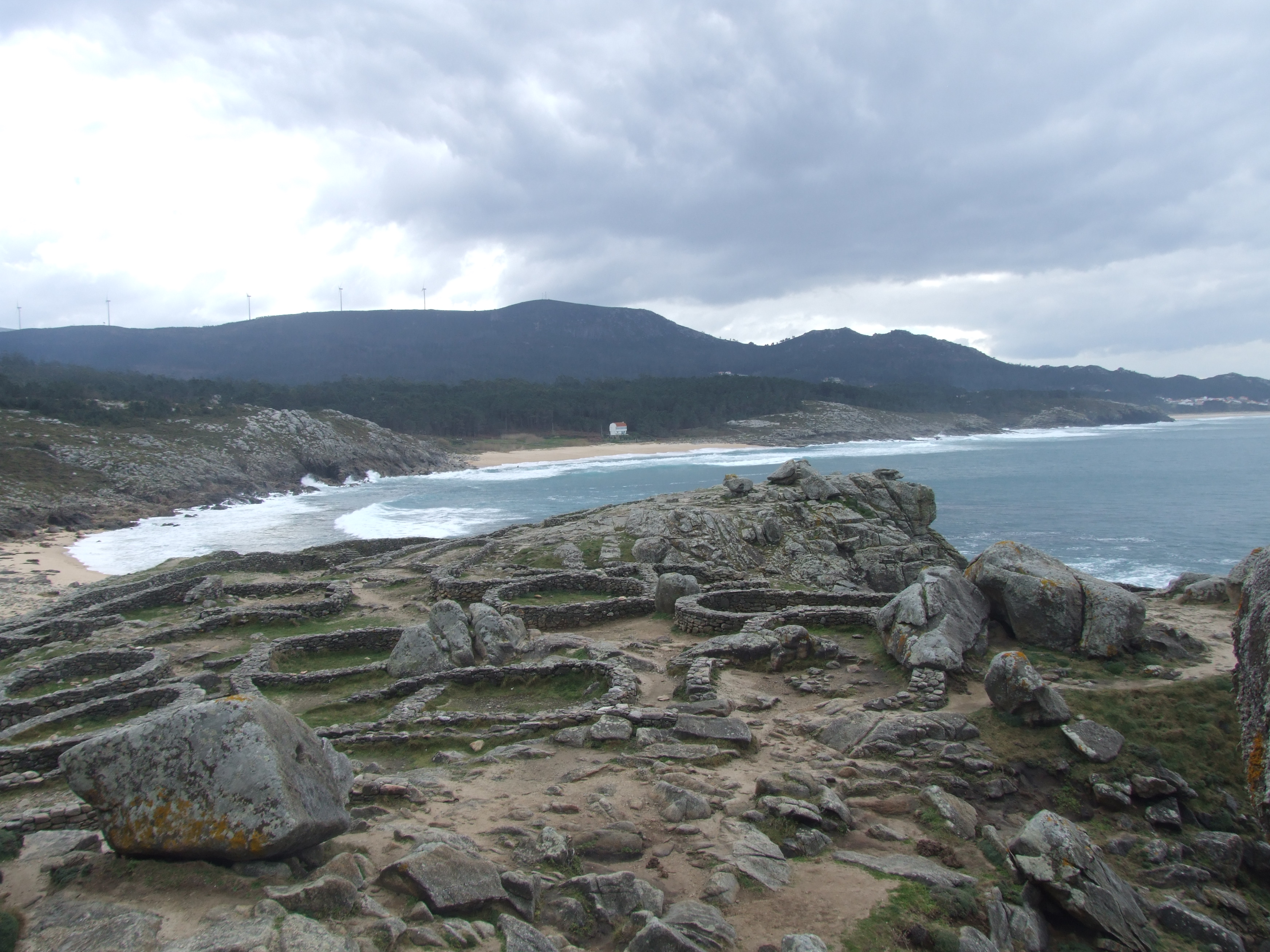 Castro de Baroña. Fonte: Consellaría de Cultura