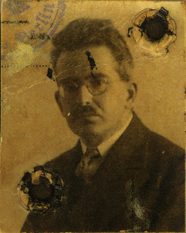 Retrato de Walter Benjamin