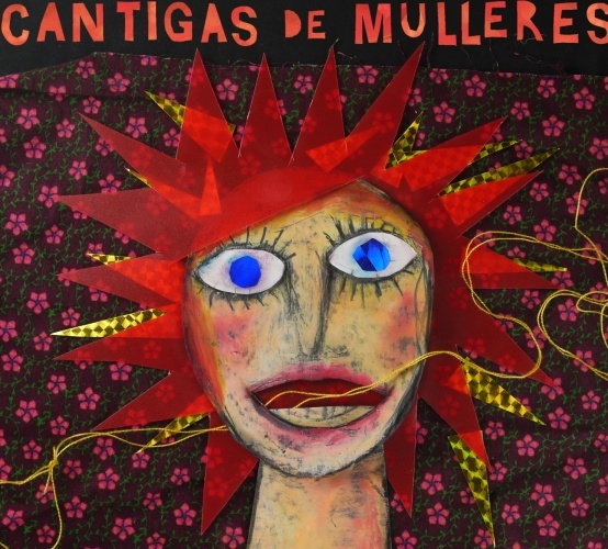 Capa de <i>Cantigas de mulleres</i>