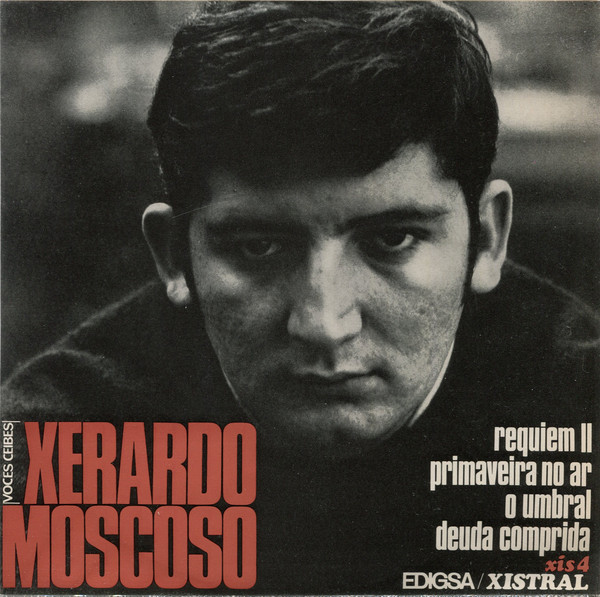 Capa dun dos EPs de Xerardo Moscoso