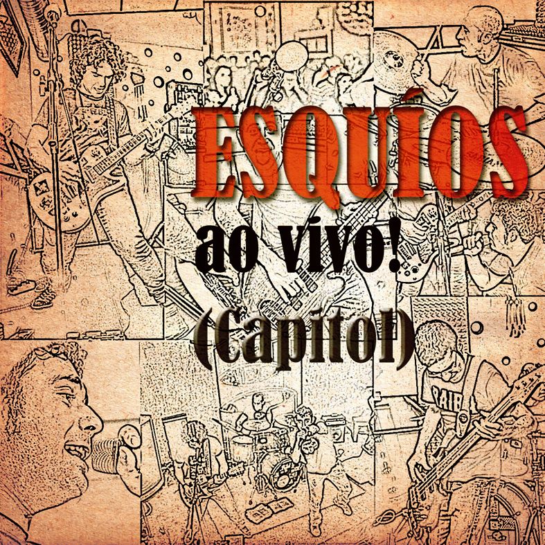 Capa de <i>Esquíos ao vivo (Capitol</i>