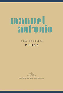 Capa de <i>Prosa</i> de Manuel Antonio