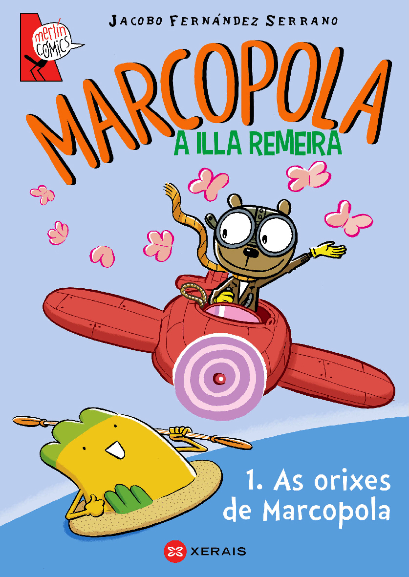 Capa de <i>As orixes de Marcopola</i> en galego