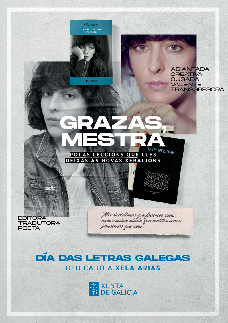 Programa institucional Día das letras galegas 2021 - Xela Arias