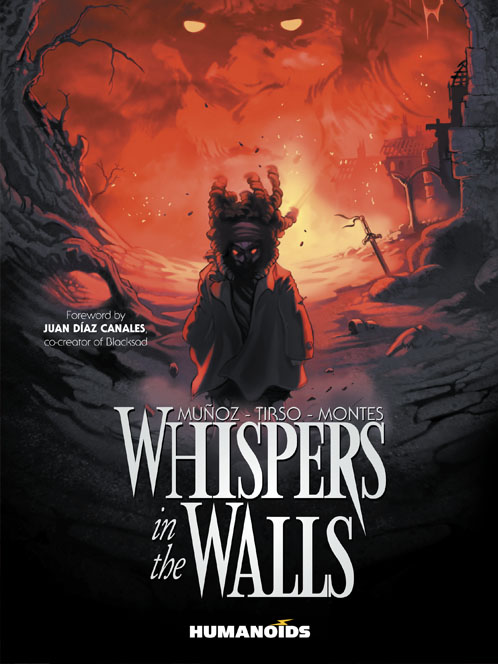 Capa do volume <i>Whispers in the walls</i>