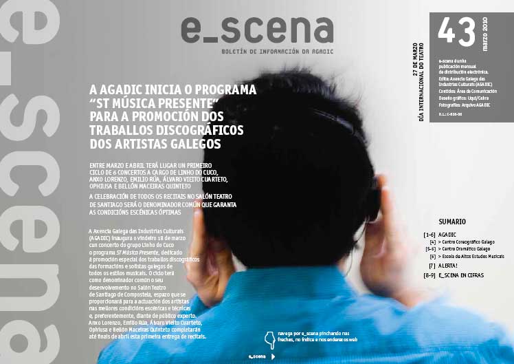 Capa <i>e_scena</i> 43