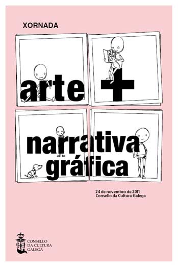 Cartel de <i>Arte + narrativa gráfica</i>