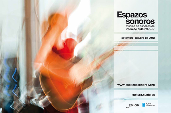 Cartel de Espazos Sonoros 2012