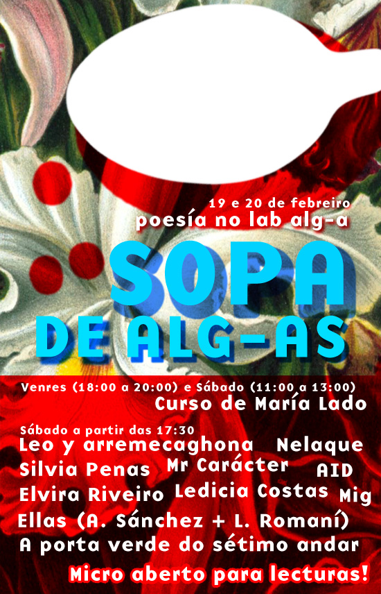 Cartel de Sopa de Alg-as