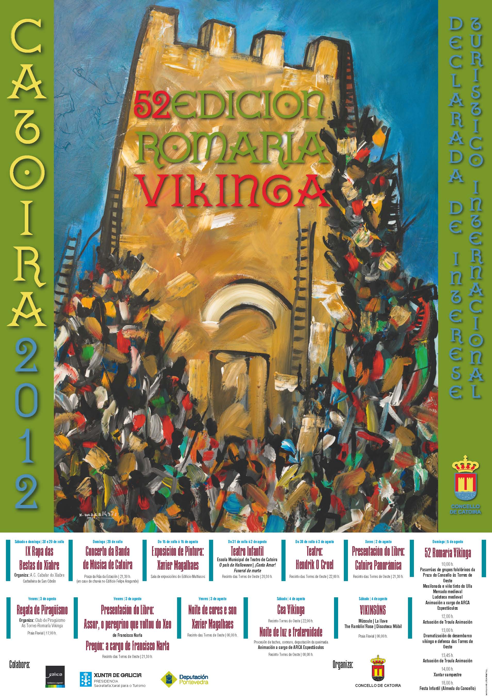 Cartel da 52 Romaría Vikinga