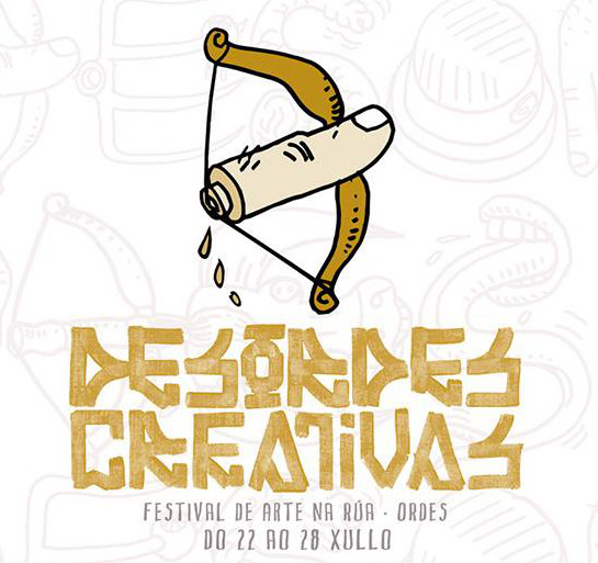 Ilustración do cartel de <i>DesOrdes Creativas</i> 2013