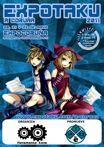 Cartel de Expotaku 2011