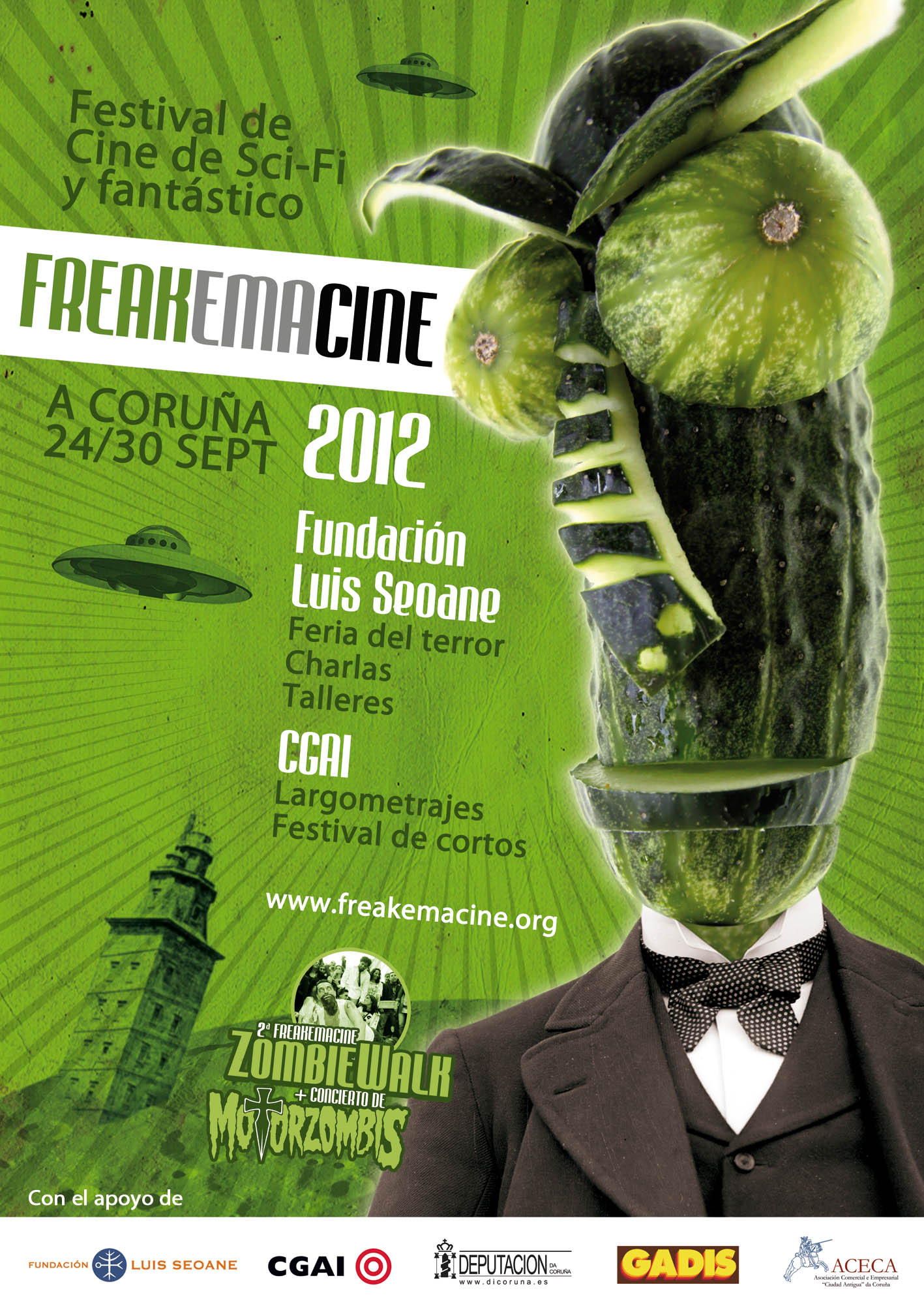 Cartel do Freakemacine 2012