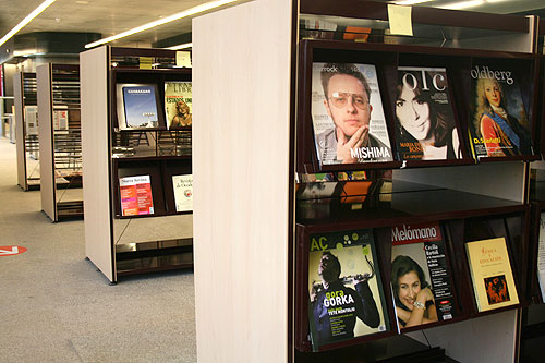 Biblioteca pública Anxel Casal en Santiago
