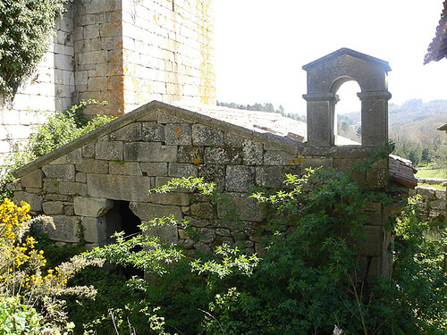 Detalle do Castelo de Pambre