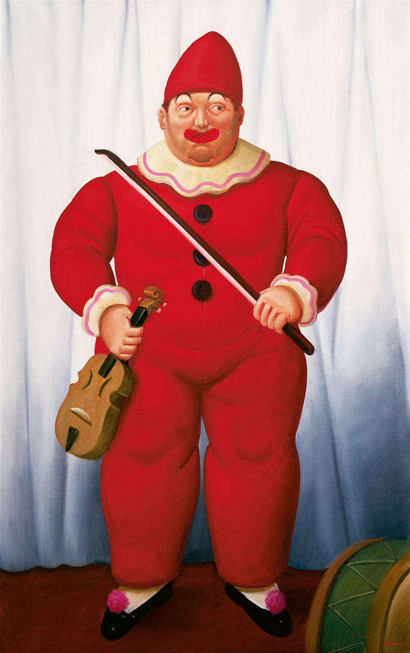 Fernando Botero. Clown, 2007