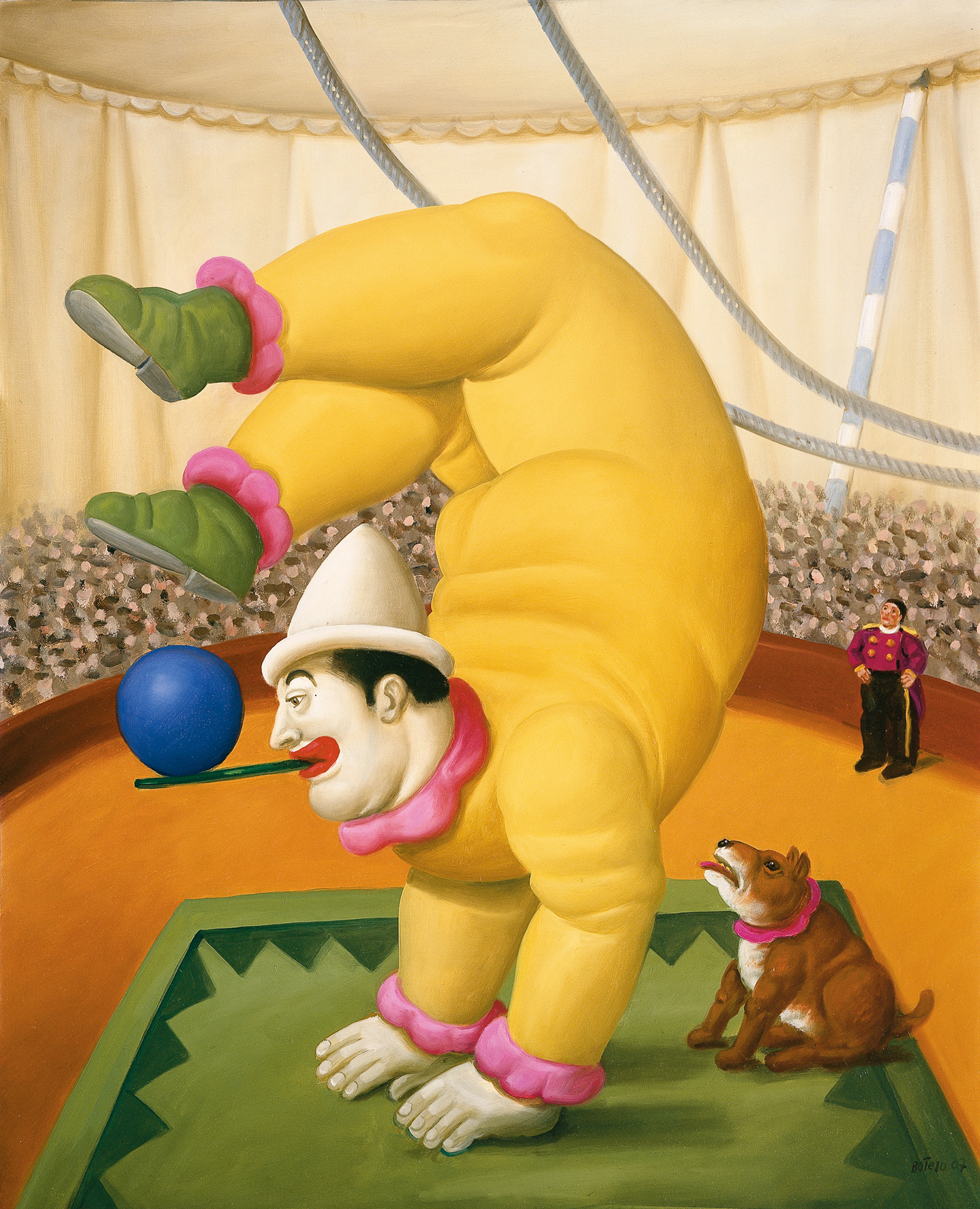 Fernando Botero. Contorsionista, 2007