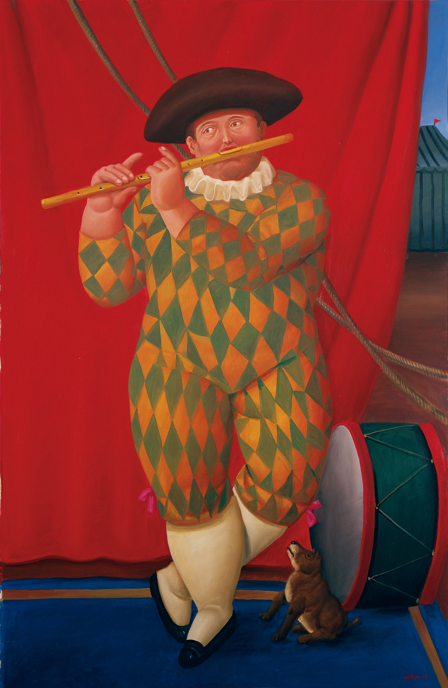 Fernando Botero. Arlequín, 2007