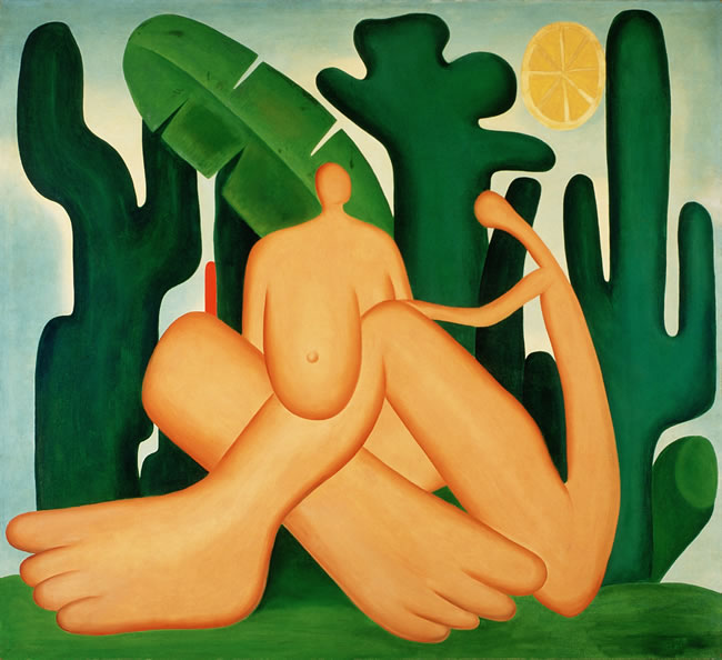 Antropofagia, Tarsila do Amaral, 1929, Pintura © Tarsila do Amaral Empreendimentos