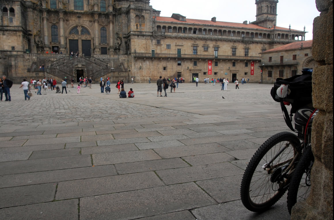 Estacion de paso: Praza do obradoiro