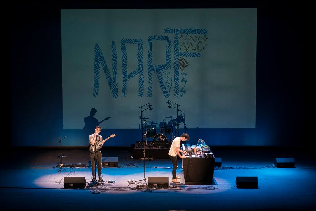 Momento da gala dos premios Narf. Fotografía de Cris Andina  para a Deputación da Coruña