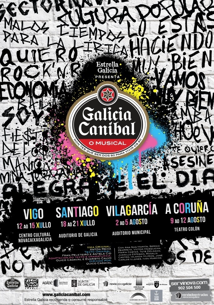 Cartel de <i>Galicia Caníbal</i>
